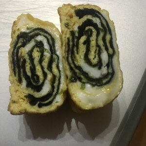 海苔の卵焼き